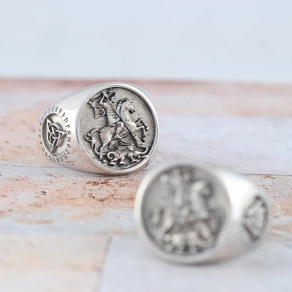 St. George Dragon Ring