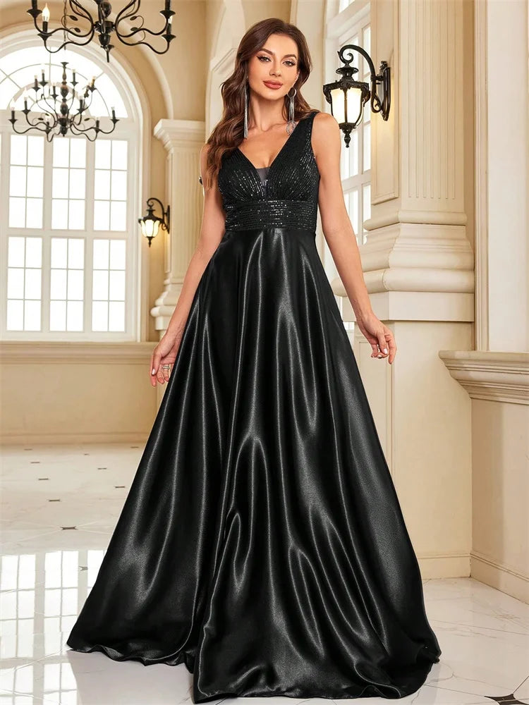 Sequin Evening Gown