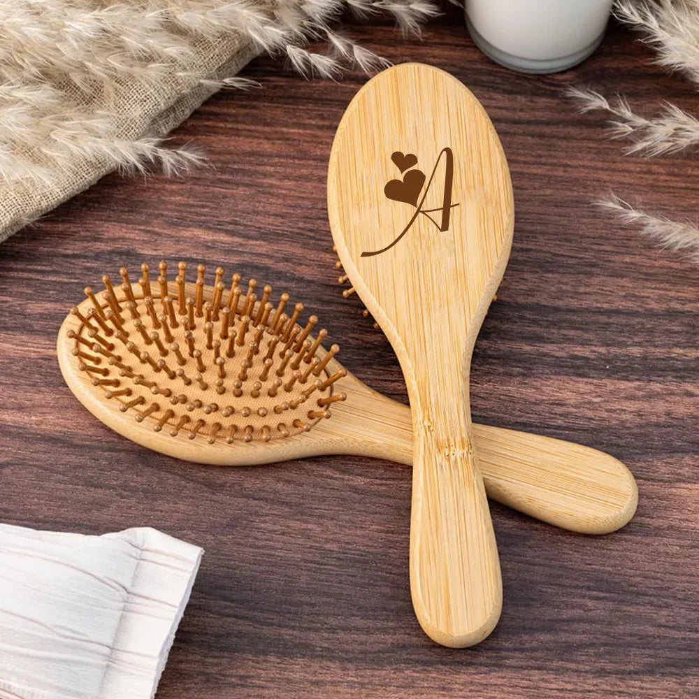 Personalized Bamboo Comb