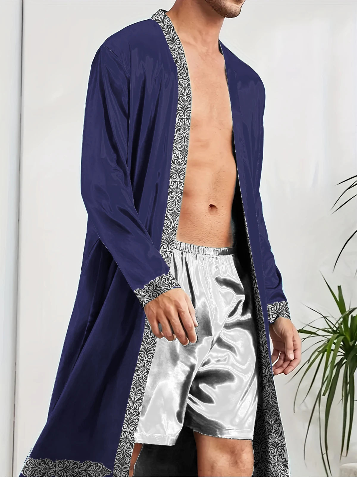 Digital Printed Fun Sleeping Bathrobe