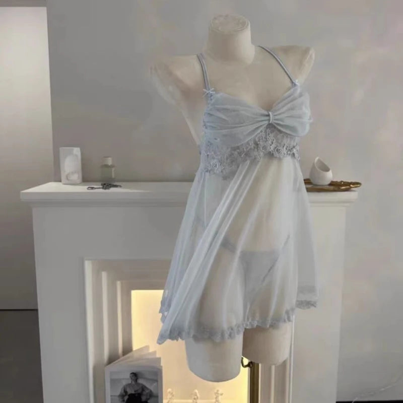 Lace Embroidery Nightgown