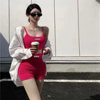 Summer Camisole Bra Suit