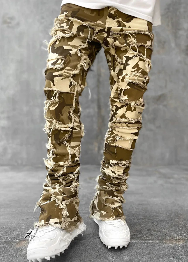 Regular Fit Stacked Denim