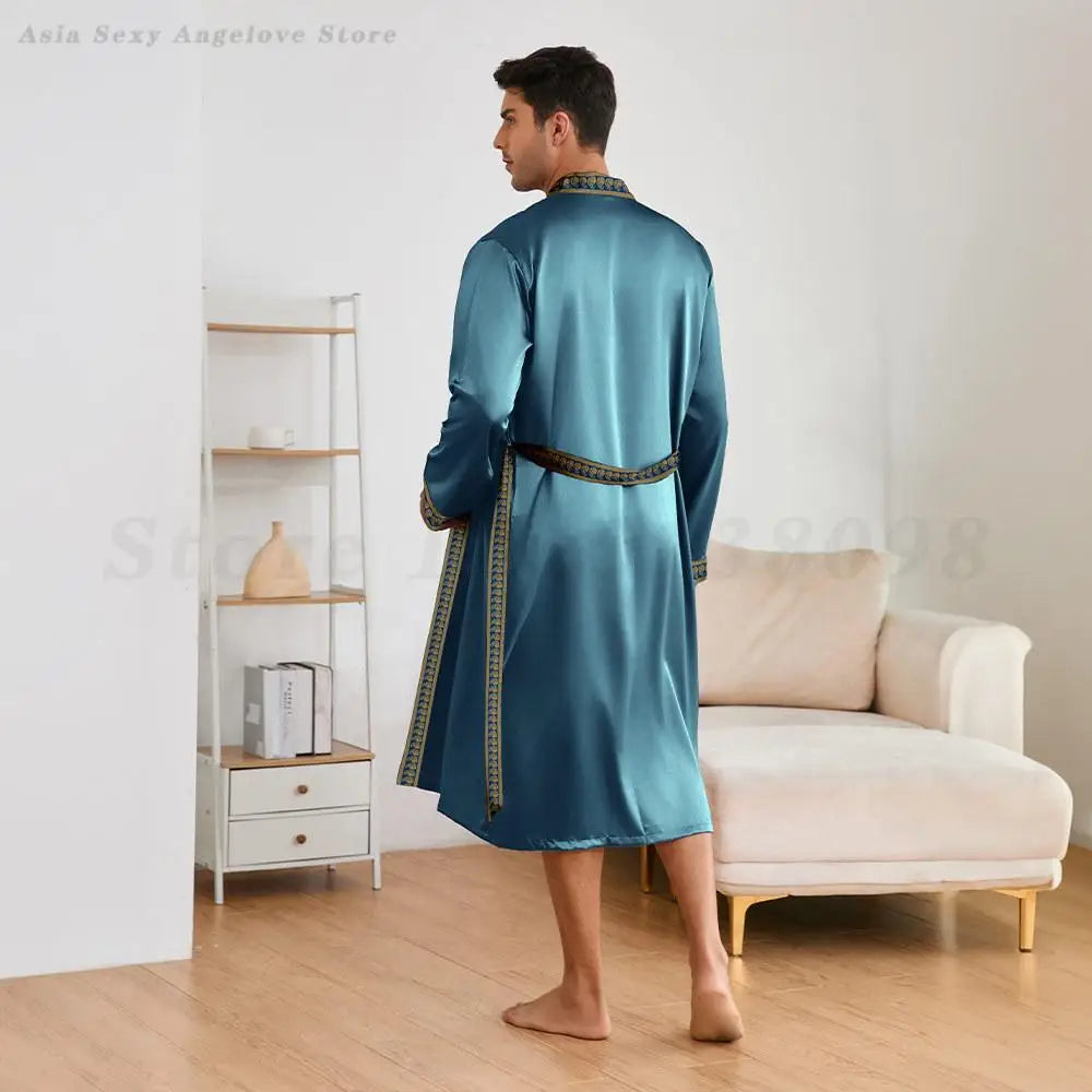 Robe Shorts Pajamas Set Bathrobe