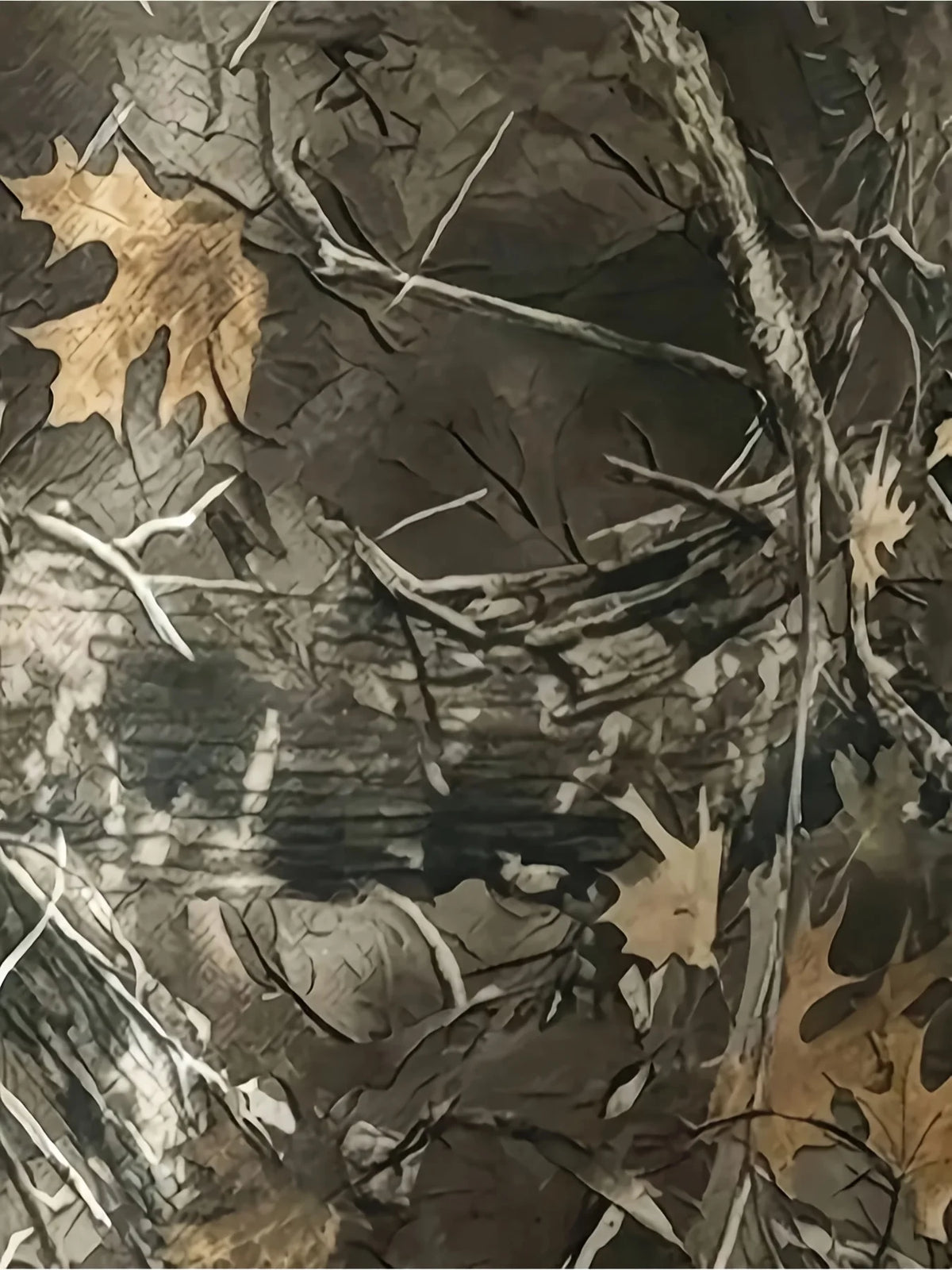Camouflage Print Wide-Leg Pants