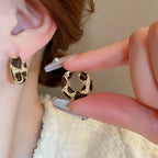 Vintage Water Drop Hoops