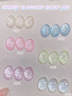 SHAKA 9-Color White Nails Star