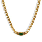 Crystal Choker Chain Necklace