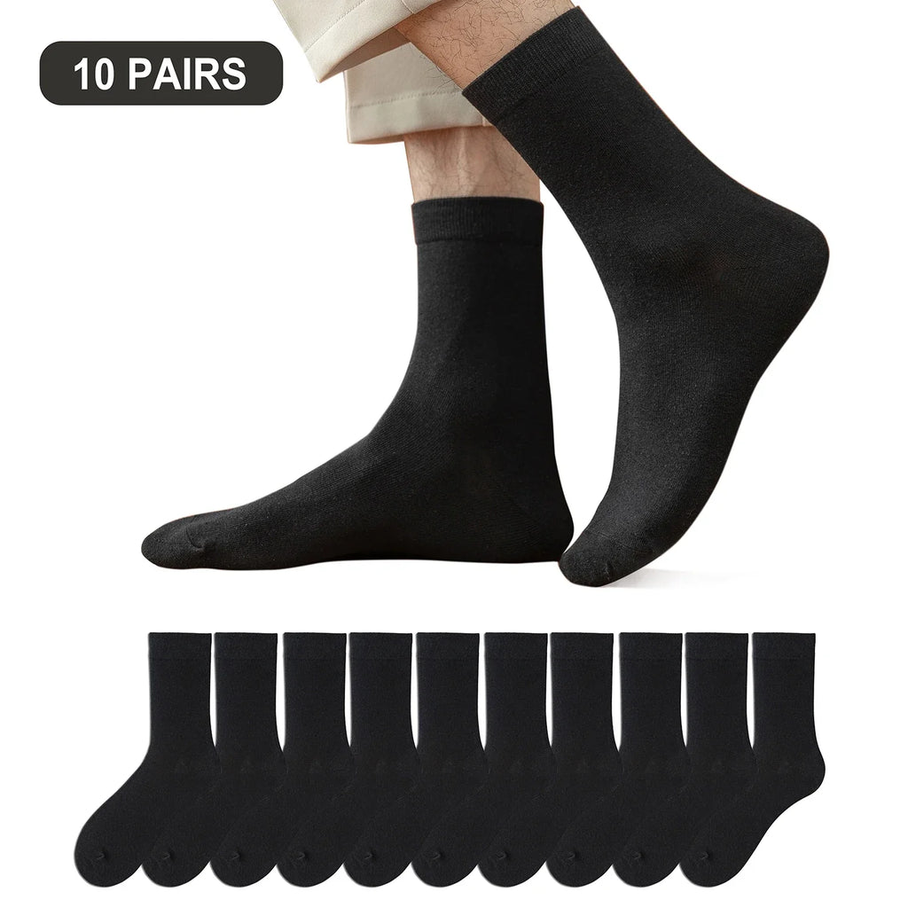 Soft Cotton Crew Socks