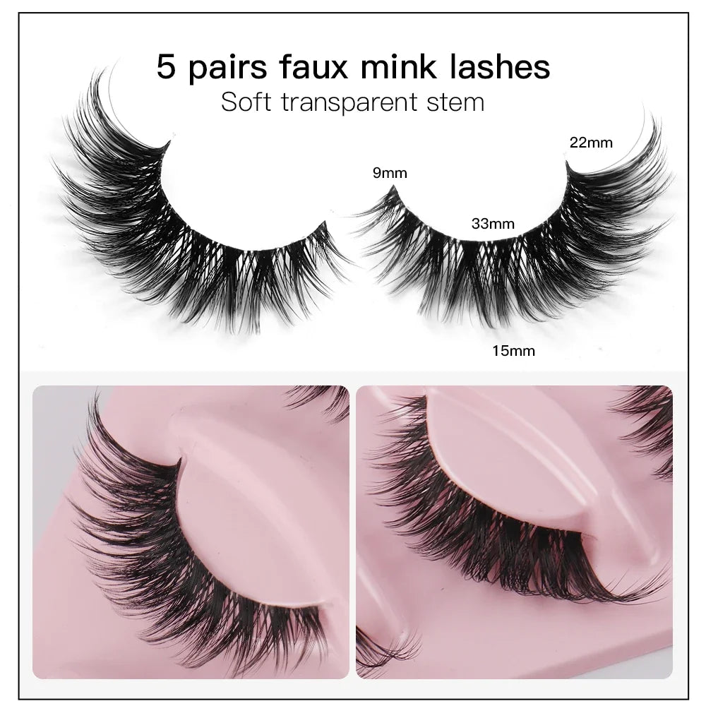 Faux Mink Elongated Lashes
