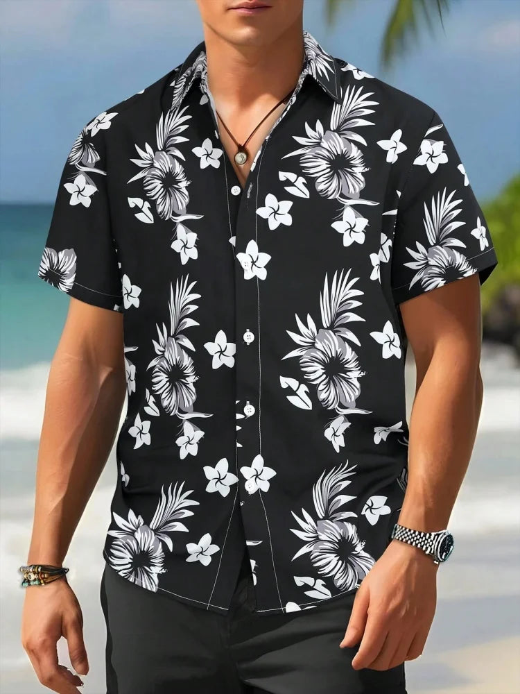Beach Print Casual Shirt