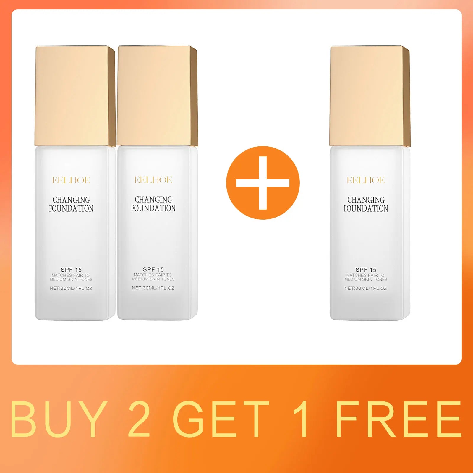 Colour Changing SPF 15 Foundation