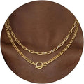 Gold Layered Women Necklace