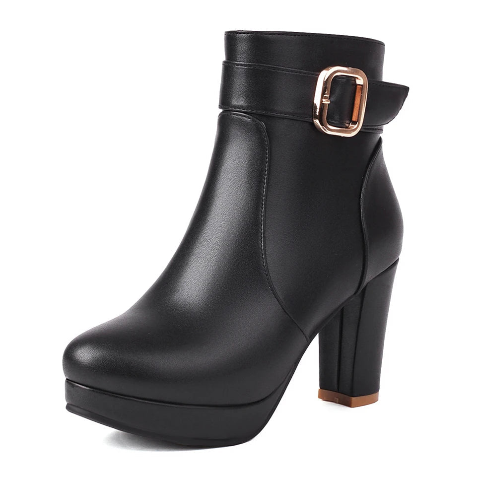 Ankle Heel Boots