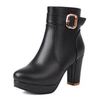 Ankle Heel Boots