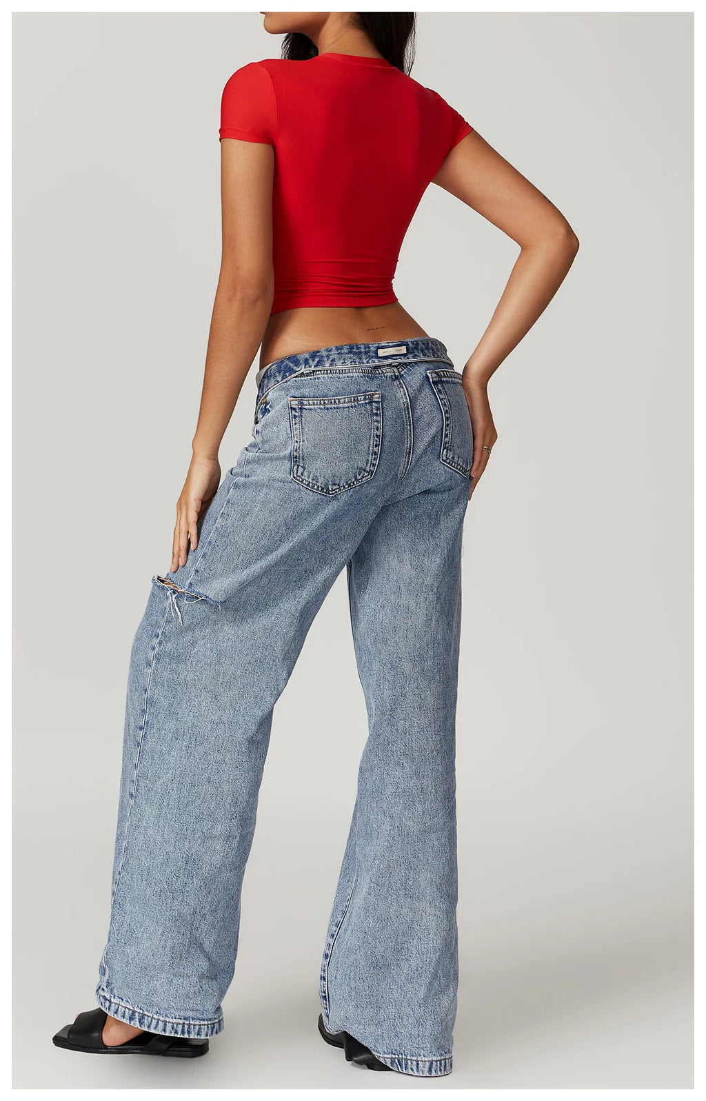 Nylon Short Sleeve True-To-Size Fit Crop Top