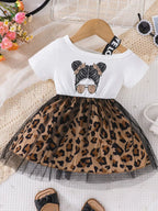 Kids Summer Mesh Dress