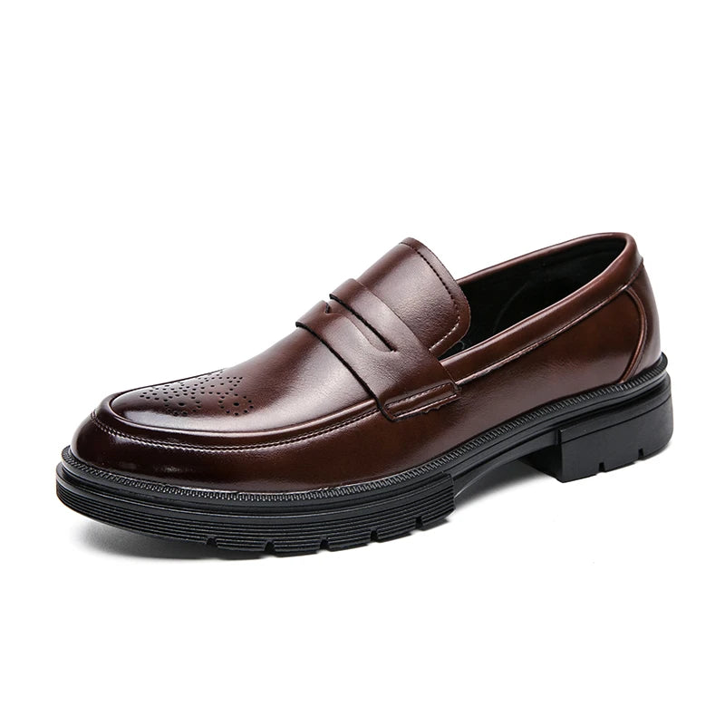 Breathable Career Leather Shoes