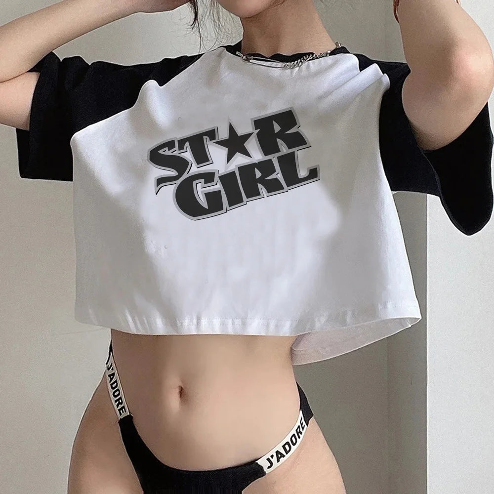 Star Graphic Crop T-Shirt