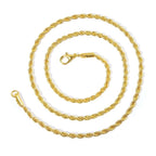GUOLE Twist Chain Necklace