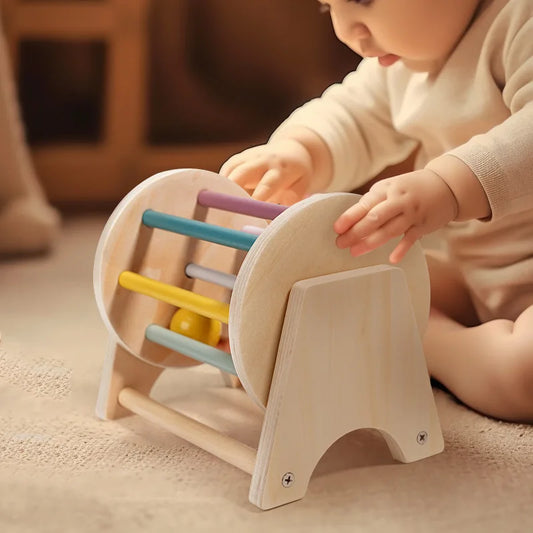 Montessori Baby Rolling Drum