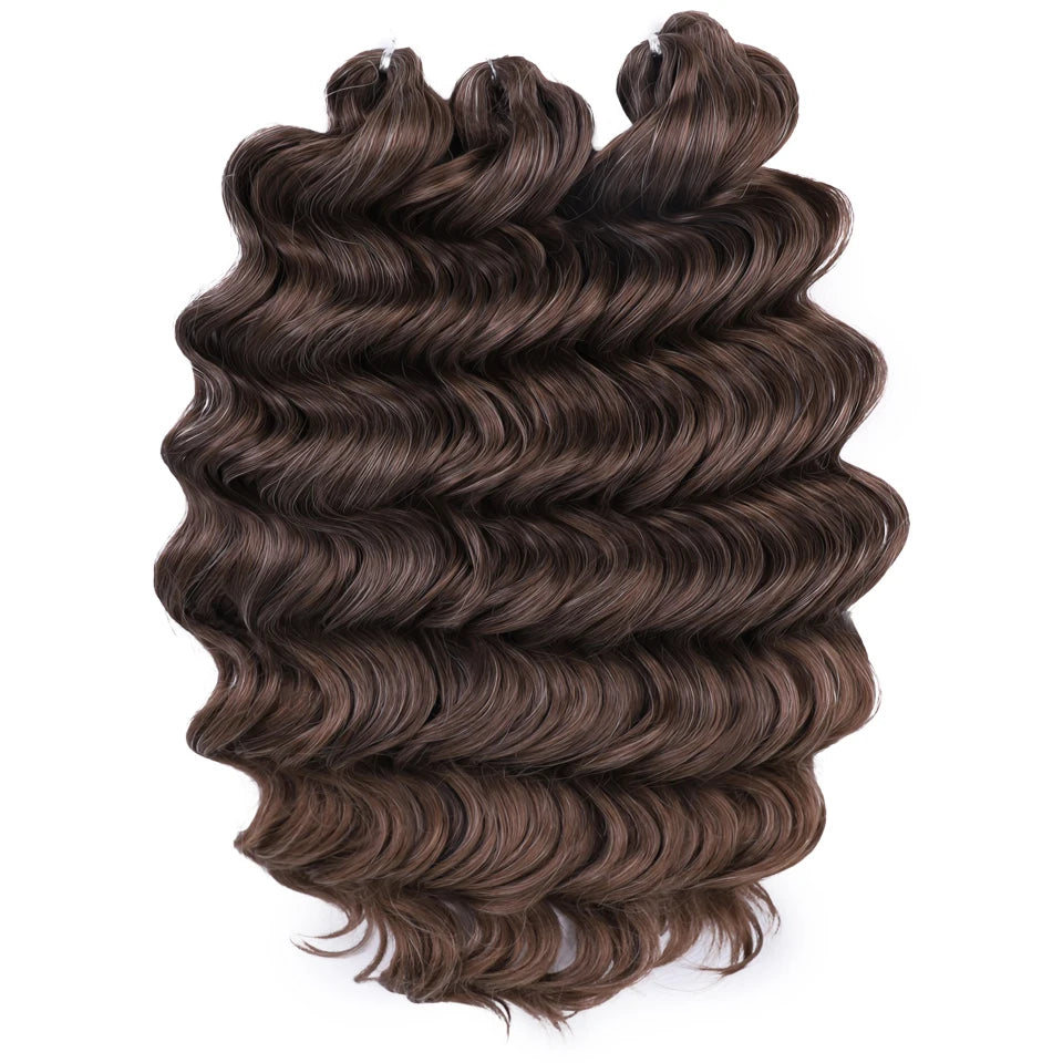 Deep Wave Hair Strands