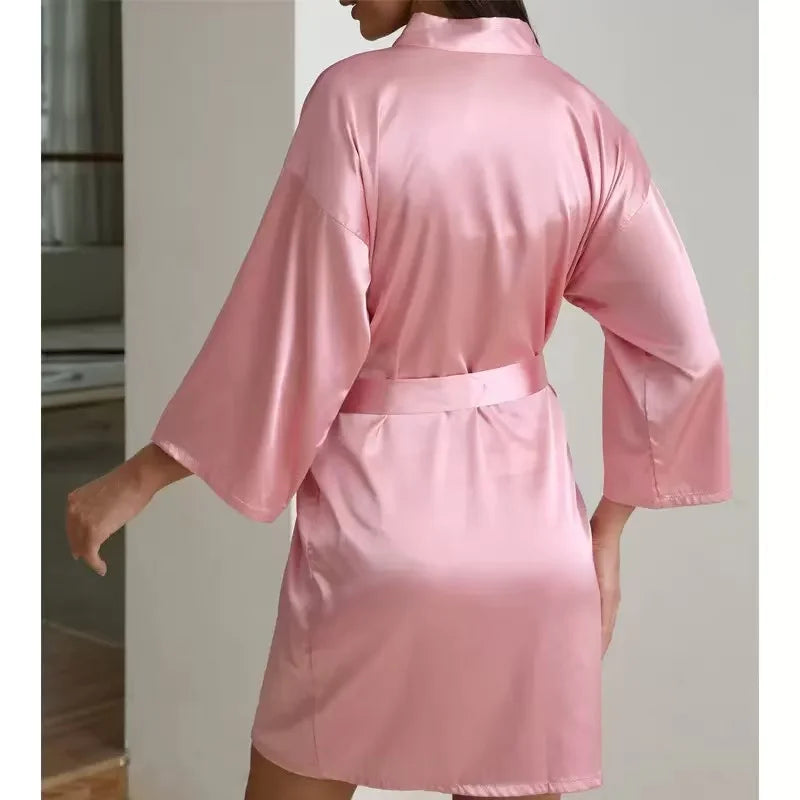 Personalized Satin Bridesmaid Robe