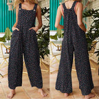Floral Square Jumpsuit