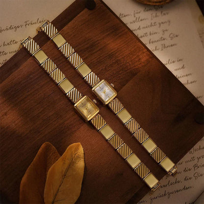 Luxury Rectangle Dial Women’s Watch