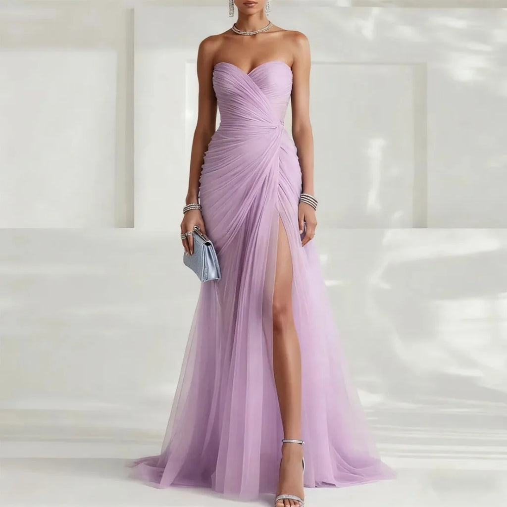 Tulle Sweetheart Prom Dress