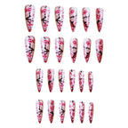 set Medium long fake nails