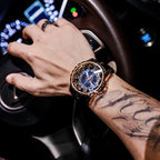 CILOA Round Table Leather Watch