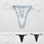 Lace Bow G-String