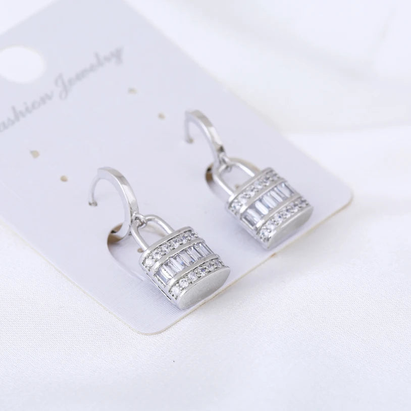 Key and Lock Earrings