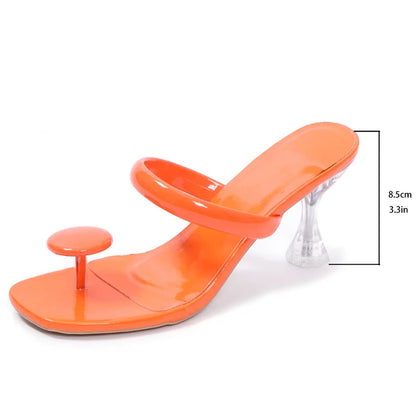 Narrow Band Party Sandals