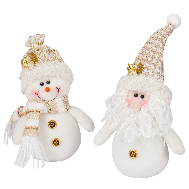 Snowman Holiday Doll Decor