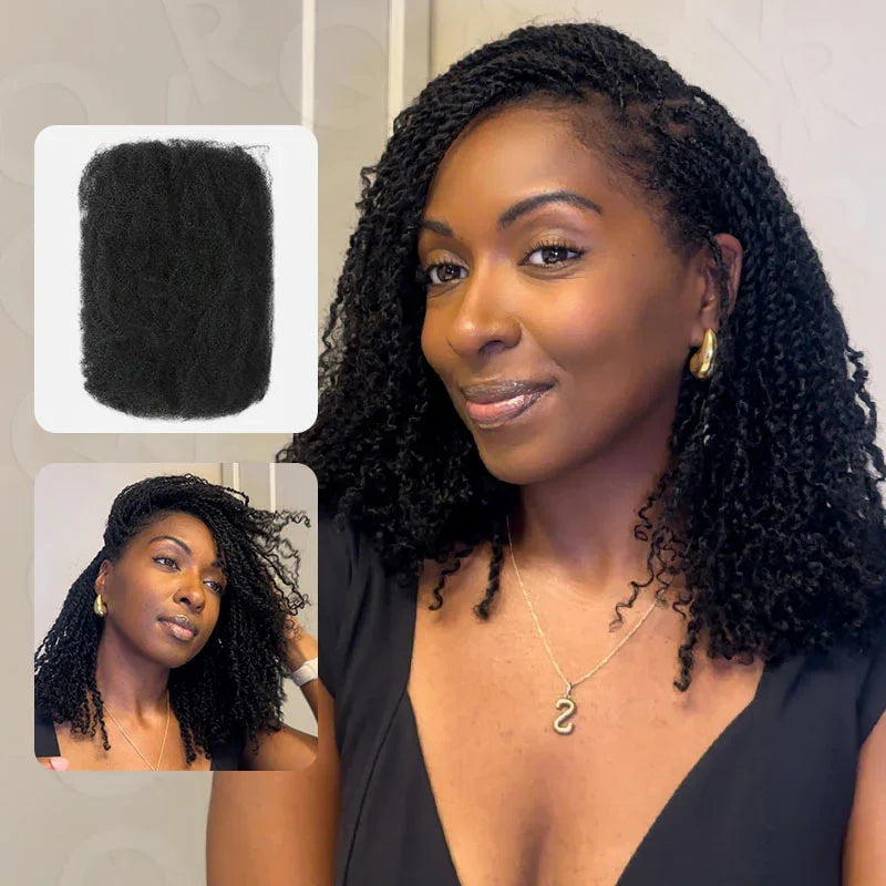 Curly Kinky Hair Extensions