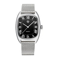 RollsTimi Oval Leather Quartz Watch