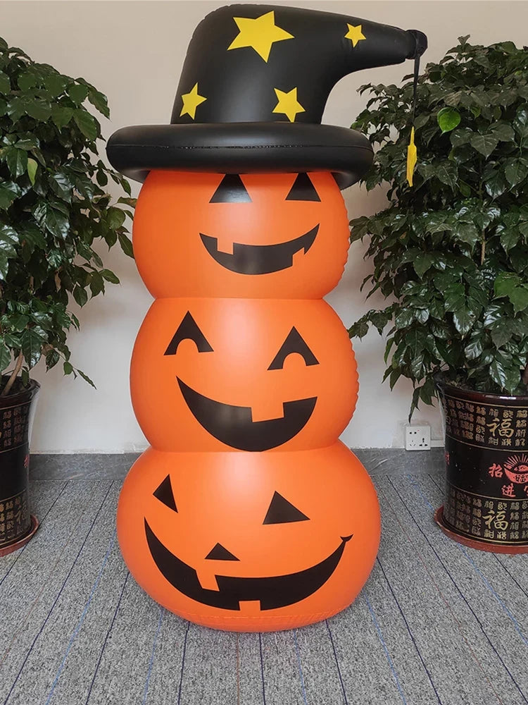 Inflatable Standing Pumpkin Ghost