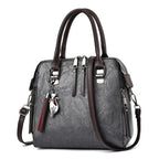 Leather Tote Shoulder Bag