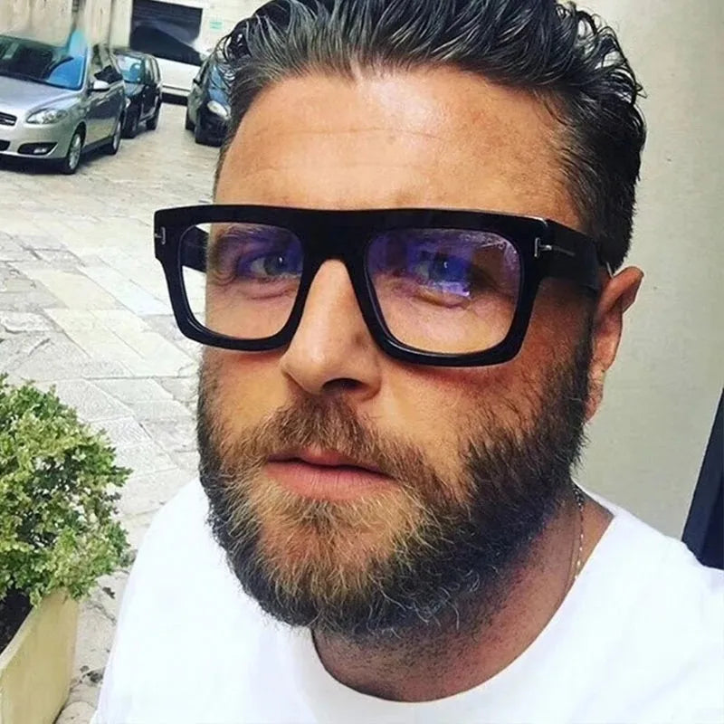 Men Women Square Sunglasses