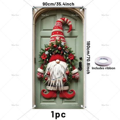 Festive Gnome Door Banner