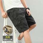 Lightweight Camo Cargo Shorts