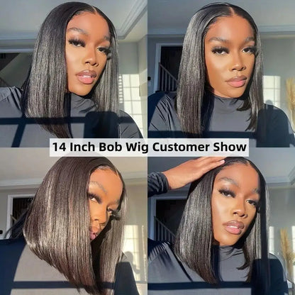 Bone Straight Bob Wig