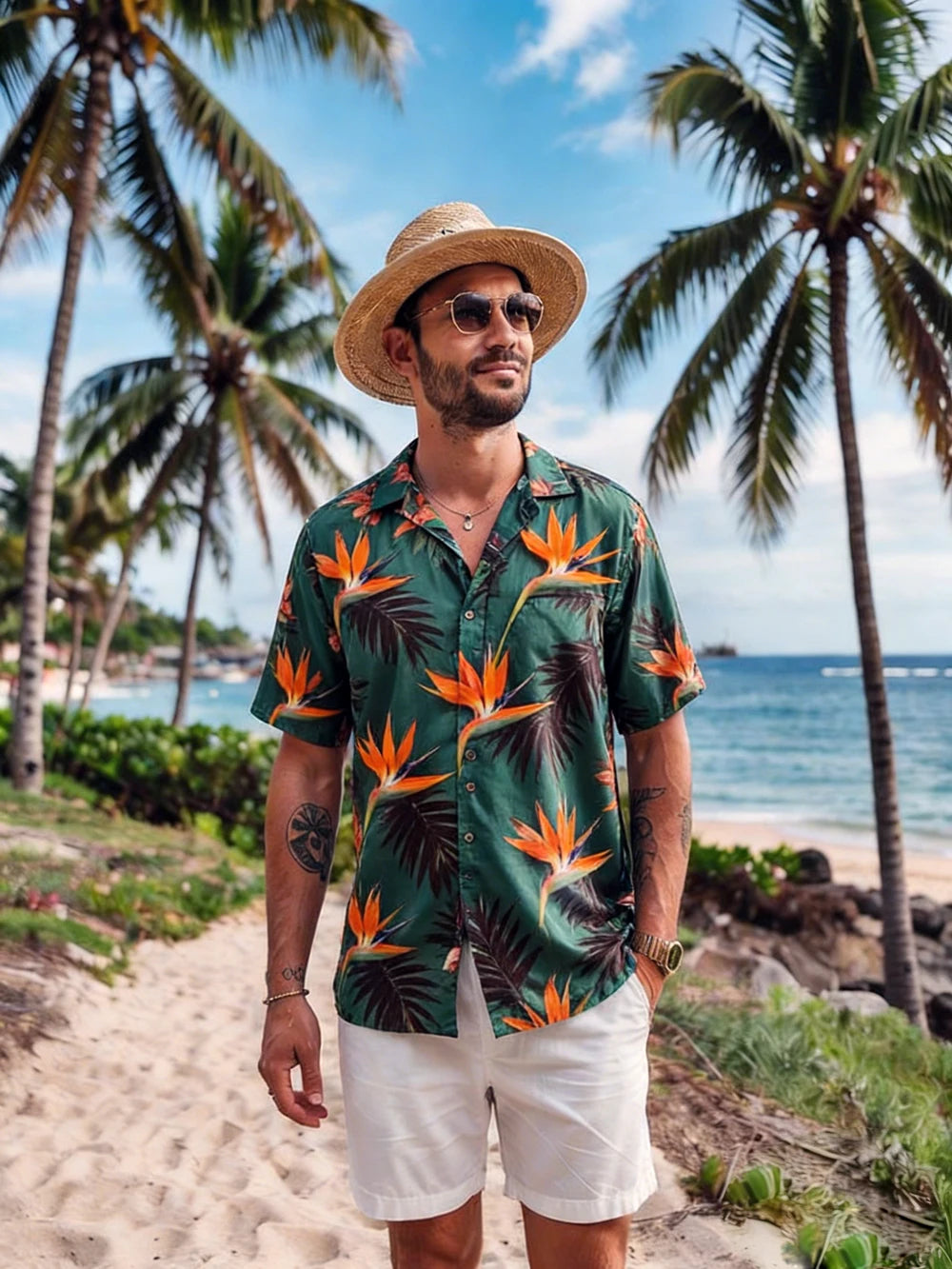 Summer Print Casual Shirt