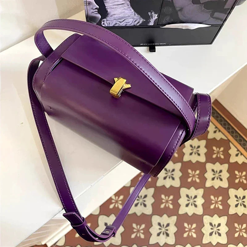 Personalized Purple Square Bag