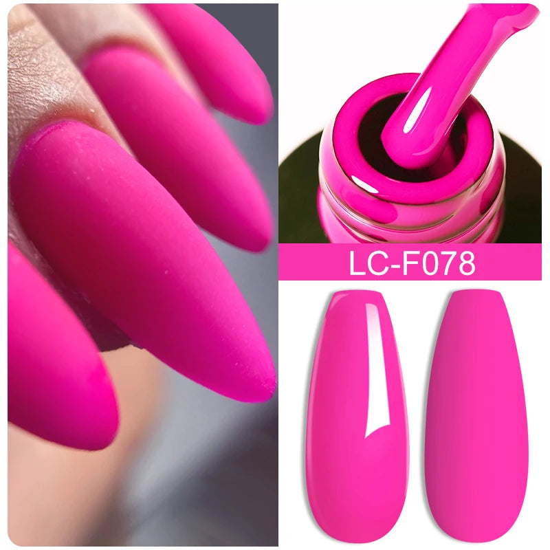 LILYCUTE Matte Fluorescence Color Gel