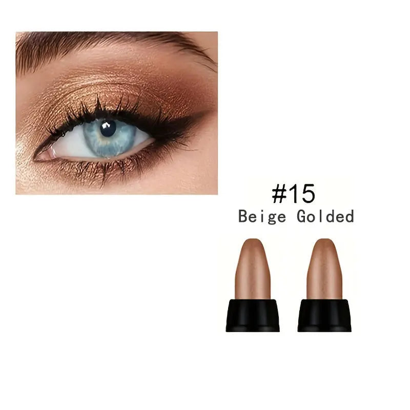 Pearlescent glitter eyeliner