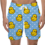 Funny Duck 3D Board Shorts