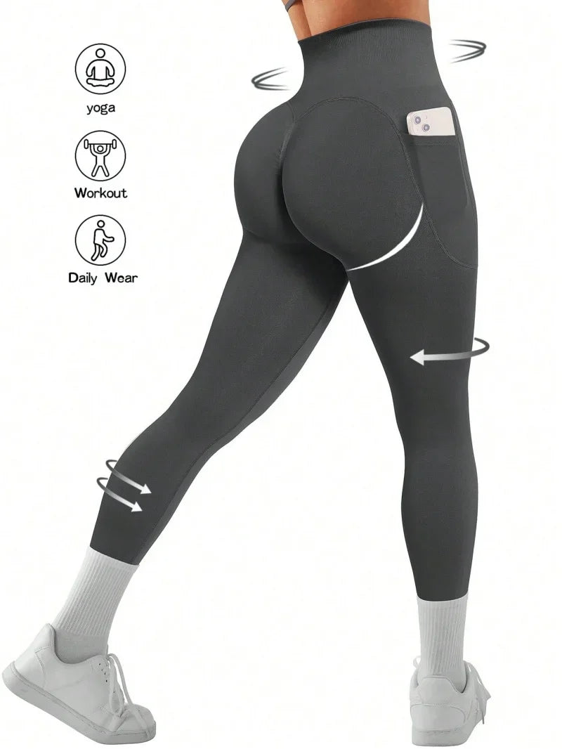 Seamless Scrunch Push-Up Leggings